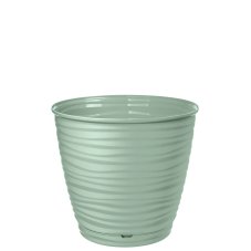 Горшок для цветов Saffron 2,6 л с поддоном (светло-зеленый), 221610217/03 IDIland